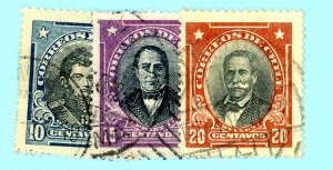 Chile, Scott #170-72, Used