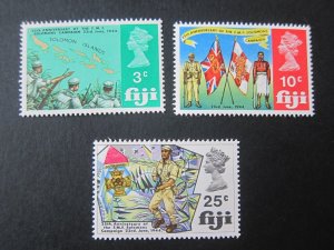 Fiji 1969 Sc 277-279 set MNH
