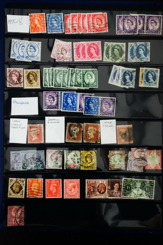 Great Britain Mostly Mint Stamp Collection