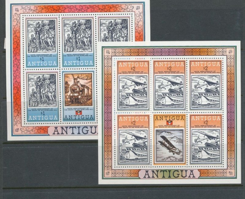 Antigua Barbuda Anguilla QV/QE M&U Collection(Apx 170 Items) (HP89 ) 