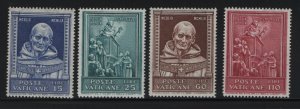 VATICAN CITY, 269-272, SET(4), HINGED, 1960, ANTONINUS