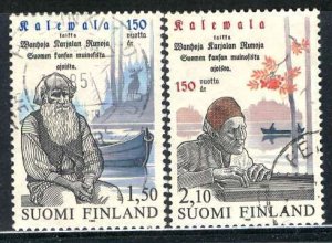 Finland; 1985: Sc. # 703-704: Used Cpl. Set