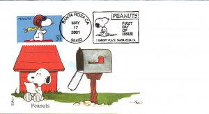 #3507 Peanuts - Snoopy Edken FDC