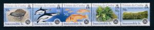 [34942] Tristan da Cunha 2005 Marine Life Fish Bird Dolphin MNH