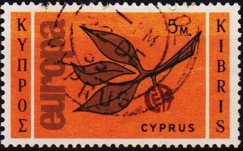 Cyprus. 1965  5m S.G.267 Fine Used