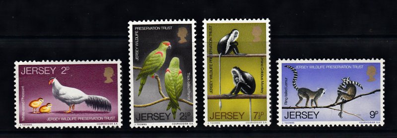 Jersey 1971 Wildlife #1 set of 4. NHM