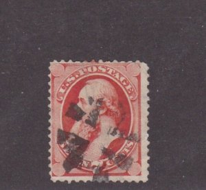 US 19th c used 7c Banknote #149 (108M)