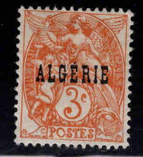 ALGERIA Scott 3 MH* stamp