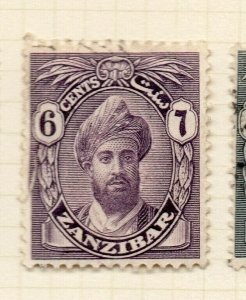 Zanzibar 1926-27 Early Issue Fine Used 6c. NW-187229