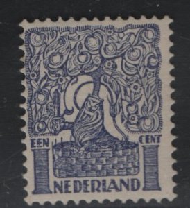 Netherlands   #113  MH    1923   orange tree 1c