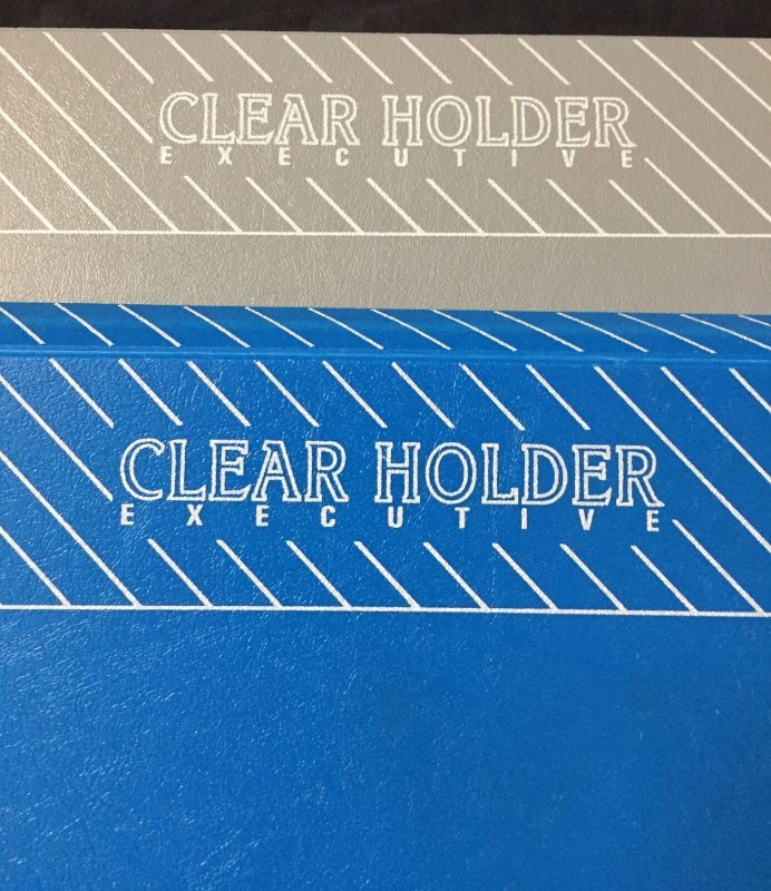 Clear Holder Executive Large Good for Sheets Blocks Holders x 5 (3.1kg) (K116