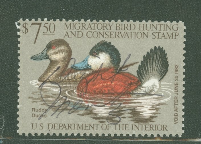United States #RW48  Single (Ducks)