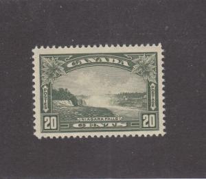 CANADA # 225 VF-MNH 20cts 1935 NIAGARA FALLS CAT VALUE $50