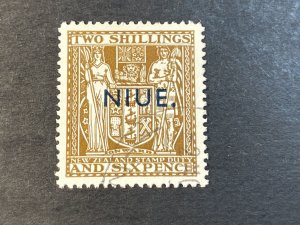 NIUE # 89A--USED-----SINGLE---BROWN---1941-45