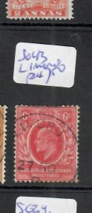 EAST AFRICA  & UGANDA (P2306BB)  KE 6C  SG 43 LIMURU  CDS   VFU 