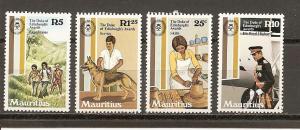 Mauritius 533-536 MNH