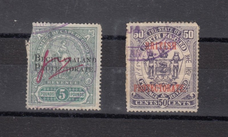 Bechuanaland Protectorate £5 x 50c Spacefillers BP4924