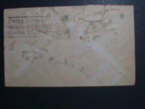 ​UNITED STATES-1938 SC# 807- 85 YEARS OLD-THOMAS JEFFERSON COVER-FANCY CANCEL