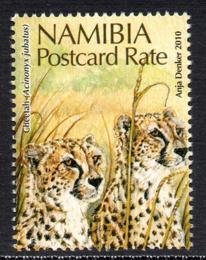 Namibia - 2010 Endangered Species PCR Cheetah MNH** SG 1140