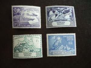 Stamps - Falkland Islands - Scott# 103-106 - Mint Never Hinged Set of 4 Stamps