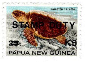 (I.B) Papua New Guinea Revenue : Stamp Duty 5k on 25t OP