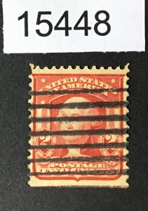 US STAMPS # 319 USED CV. $ LOT #15448
