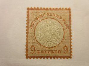 GERMANY, Scott: 25 GEM SIGNED SOMMER, MINT LIGHTLY HINGED OG, Lot31, Cat $400
