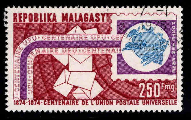 Madagascar Scott C129 Airmail MH* UPU stamp