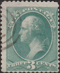 # 207 Blue Green Used George Washington