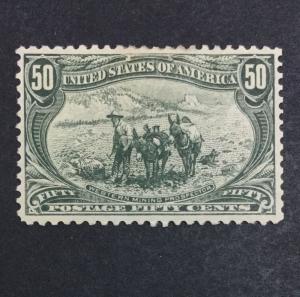 US #291 MINT OG H $650 LOT #8278