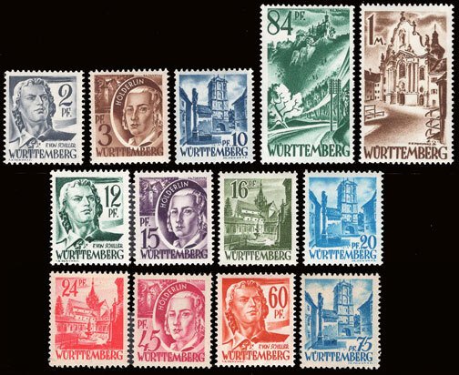 Scott #8N1-13 MNH