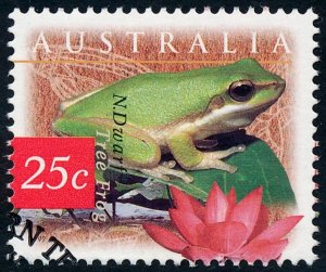 Australia 1997 25c Fauna & Flora - Northern Dwarf Tree Frog SG1680 Fine Used