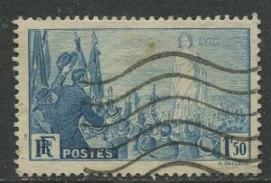 France - Scott 321 - General Issue -1936 - FU -Single 1.50fr Stamp