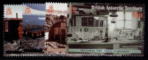 BRITISH ANTARCTIC TERRITORY QEII SG329-332, Port Lockroy base, NH MINT. Cat £26. 