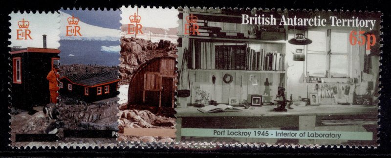 BRITISH ANTARCTIC TERRITORY QEII SG329-332, Port Lockroy base, NH MINT. Cat £26.