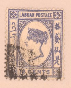 Labuan, Scott #46, cto