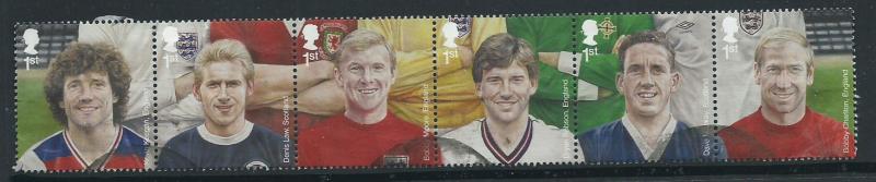 GB  QE II  SG 3468a  3468 - 3473 football heroes