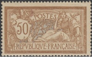 France   Sc # 123 ( z1 ) Hinged Valued @ $ 100.00
