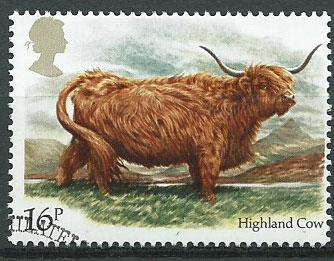 GB  QEII  SG 1240 Cattle  VFU Bureau Cancel