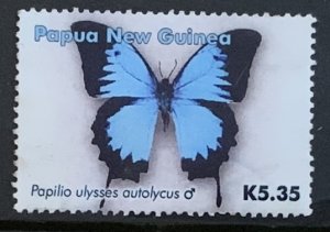 PAPUA AND NEW GUINEA 2006 BUTTERFLY K5.35 SG1139 FINE USED