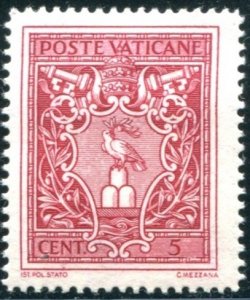 Vatican Sc#72 MH VF