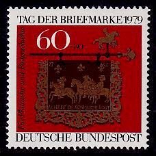 Germany Sc# B564 MNH Stamp Day 1979 (Semi-Postal)