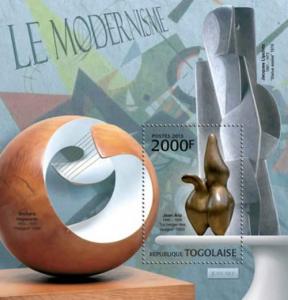Togo - Art, Modernism - Souvenir Sheet - 20H-490