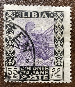 AlexStamps LIBYA #56 VF Used