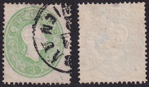 Austria - 1860 - Scott #13 - used - Franz Josef