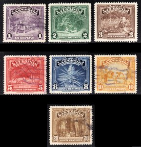 El Salvador Scott 574-80 F to VF used. Lot # C.  FREE...