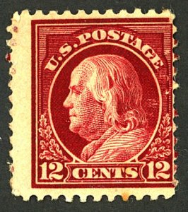 U.S. #512 MINT NG NH CREASE STAIN