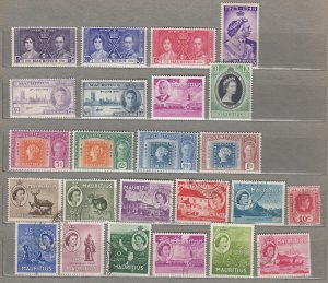 MAURITIUS Nice Stamps lot MVLH (*)/ Used (o) Look Scan #23164