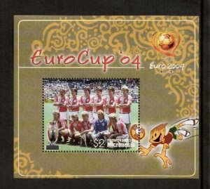 Micronesia 2004 - Sports Soccer Football - Souvenir Stamp Sheet Scott #590 - MNH