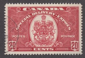 Canada B.O.B. E8 Used Special Delivery Stamp